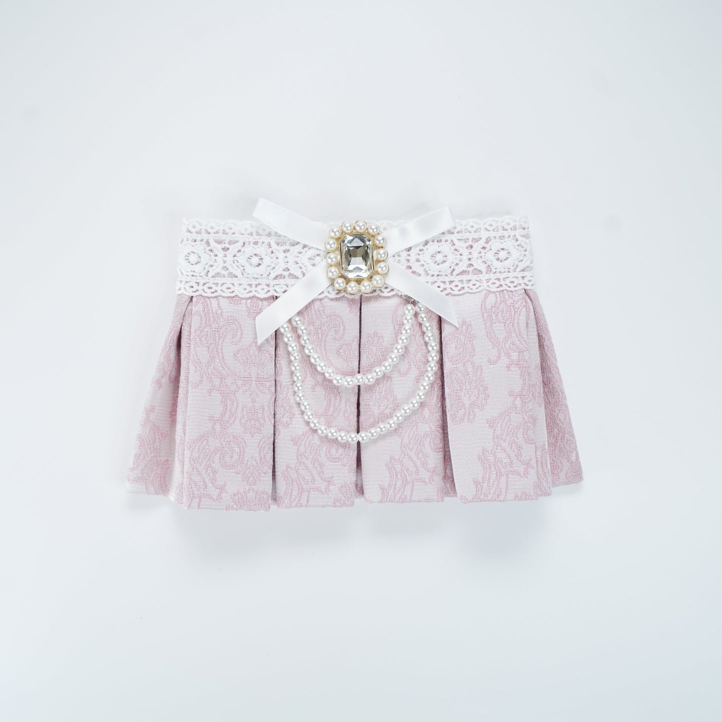 Gwendolen (2-Porcelain Blush Pink) | Pet Neckwear