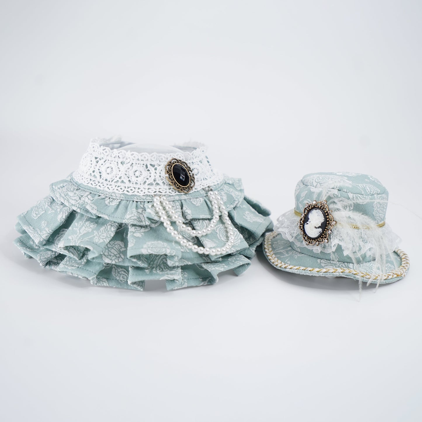 Augusta (1-Regency Celadon Sage) | Pet Hat