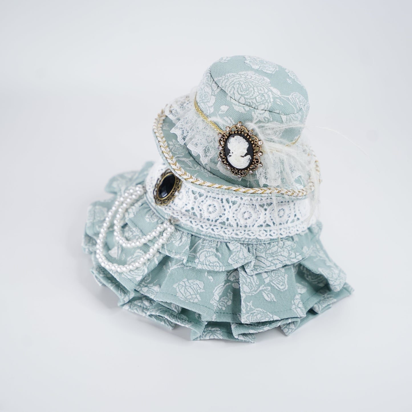 Augusta (1-Regency Celadon Sage) | Pet Hat