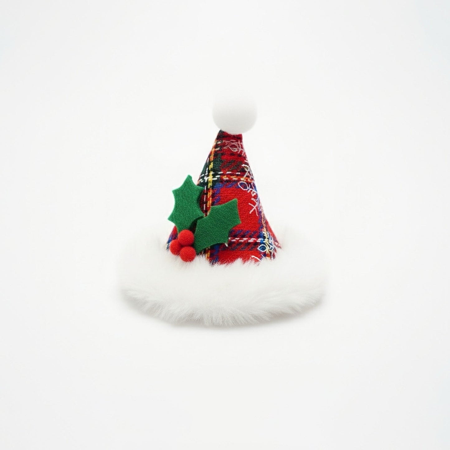 [Pre-order] MOMOJI Hat + Neckwear Set (Christmas Plaid Red 2)