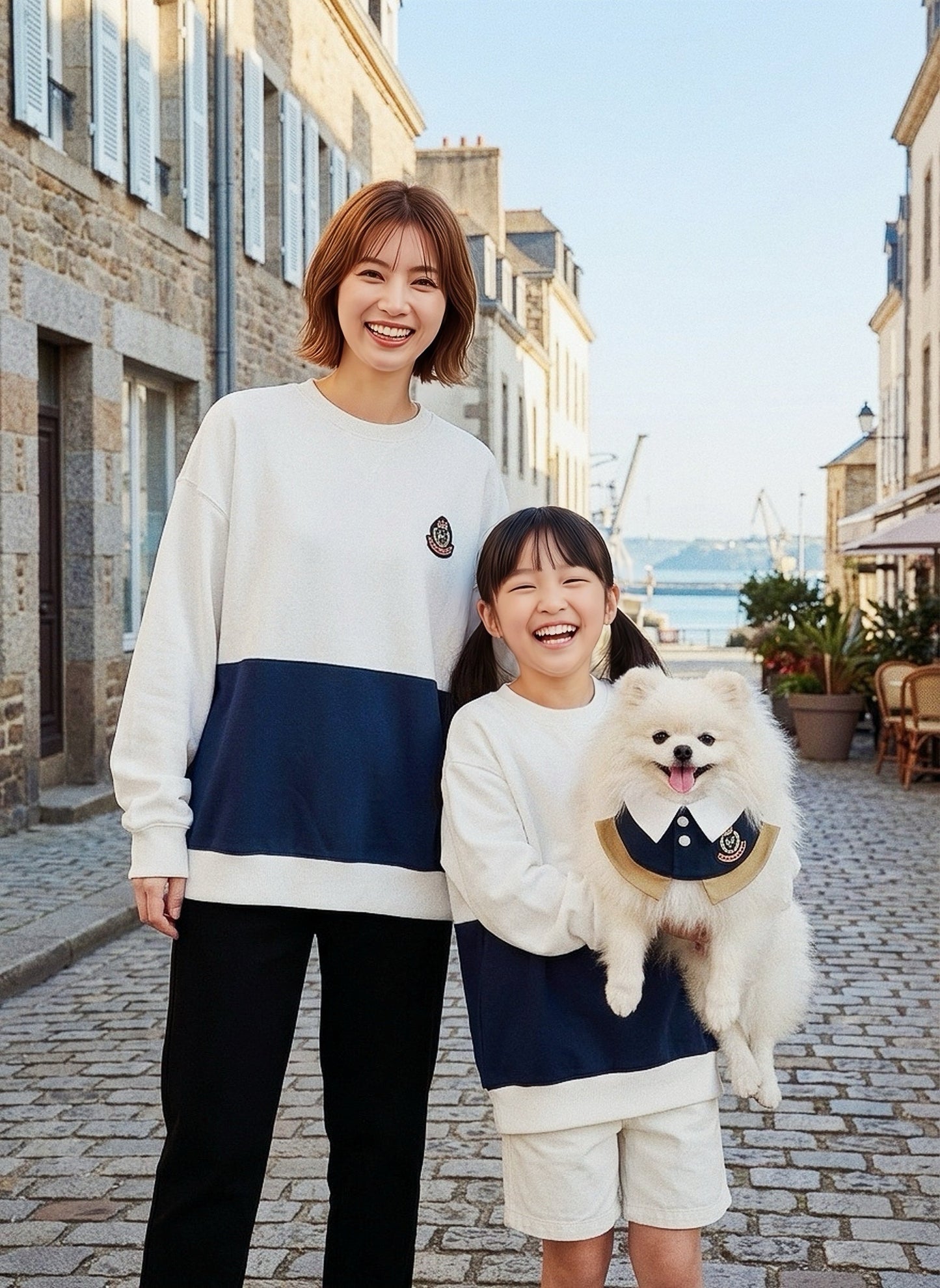 [Pre-order] Brest (1-French Riveria Blue) | Pet Neckwear